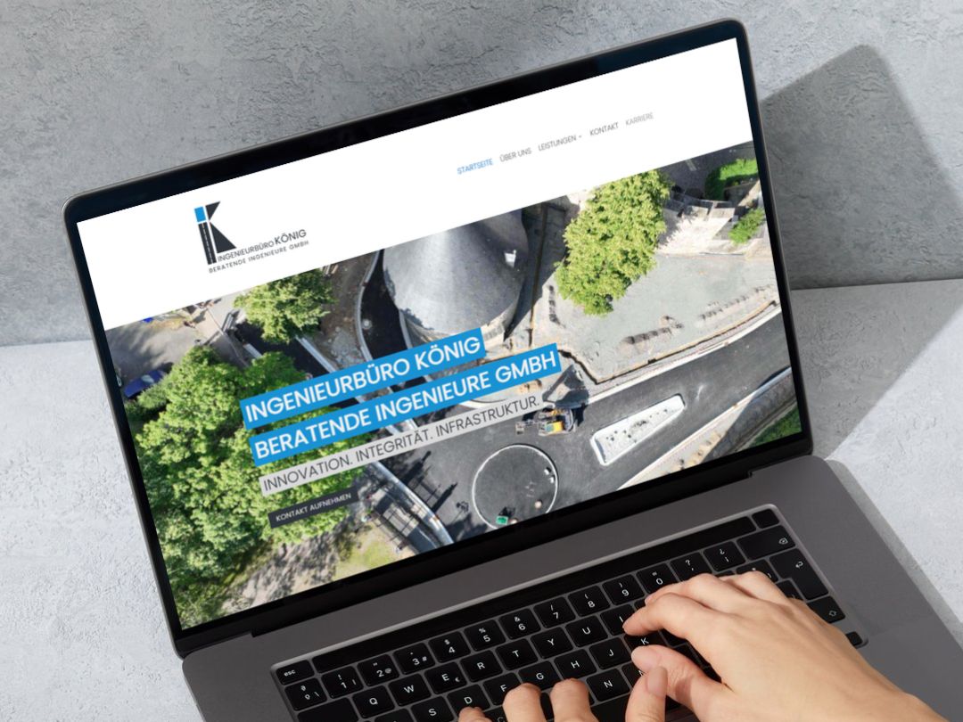 Ingenieurbüro König Braunschweig neue Website